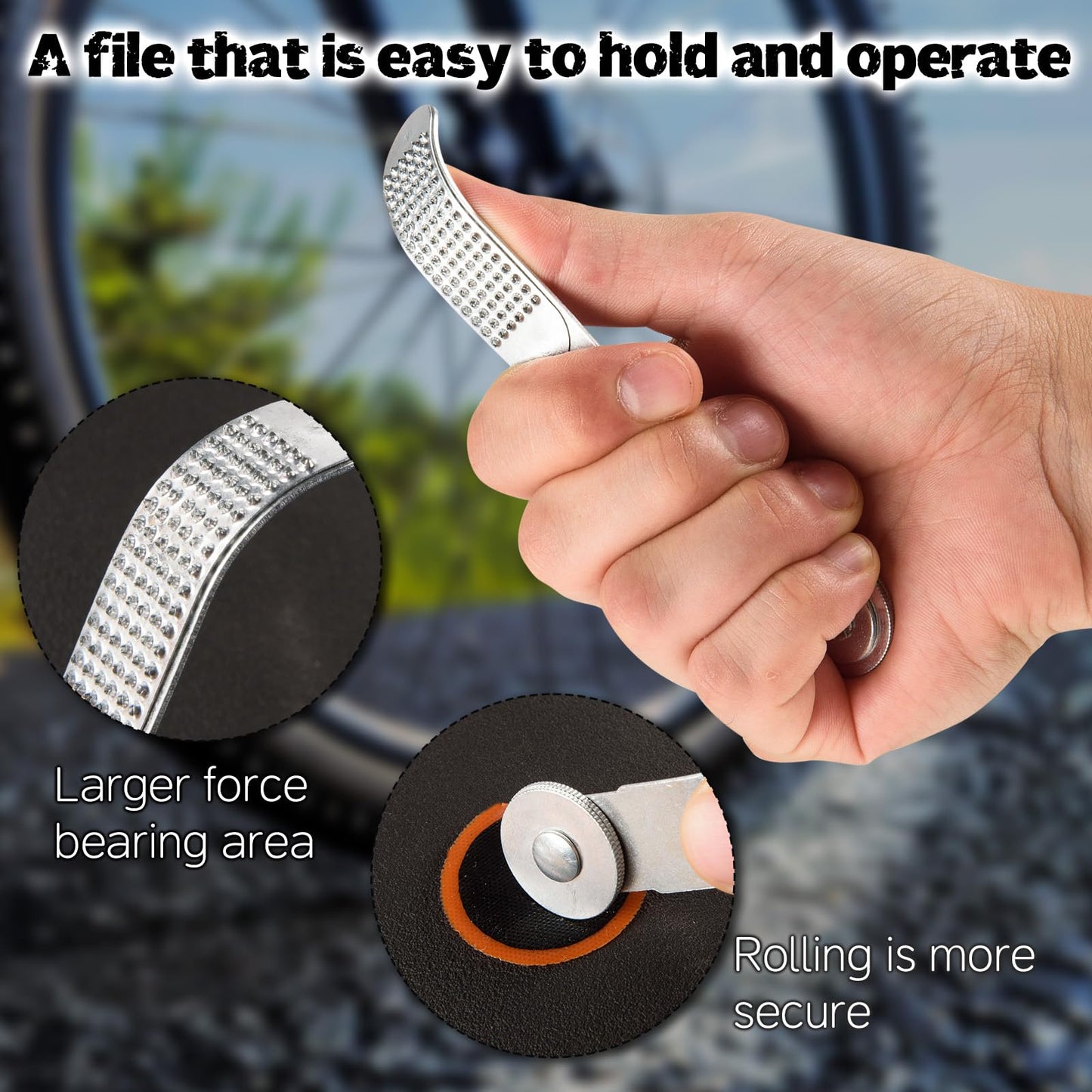 Complete Bike Repair Kit with Waterproof Bag & Stable Foot-Peg Tire Pump | Essential Bicycle Tool, Patch Kit & Multi Tool for Road, Mountain Bike Emergency Roadside Maintenance