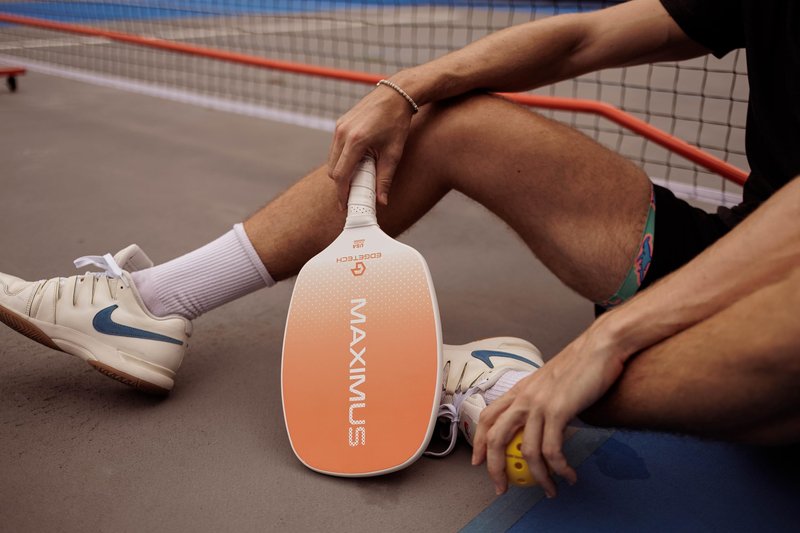 Maximus | Edgetech Edgeless Pickleball Paddle | 3K Carbon Fiber Pickleball Paddle Rimless Racket | Balanced for Control and Power | Include Carry Bag + 3X Edge Guard Tape