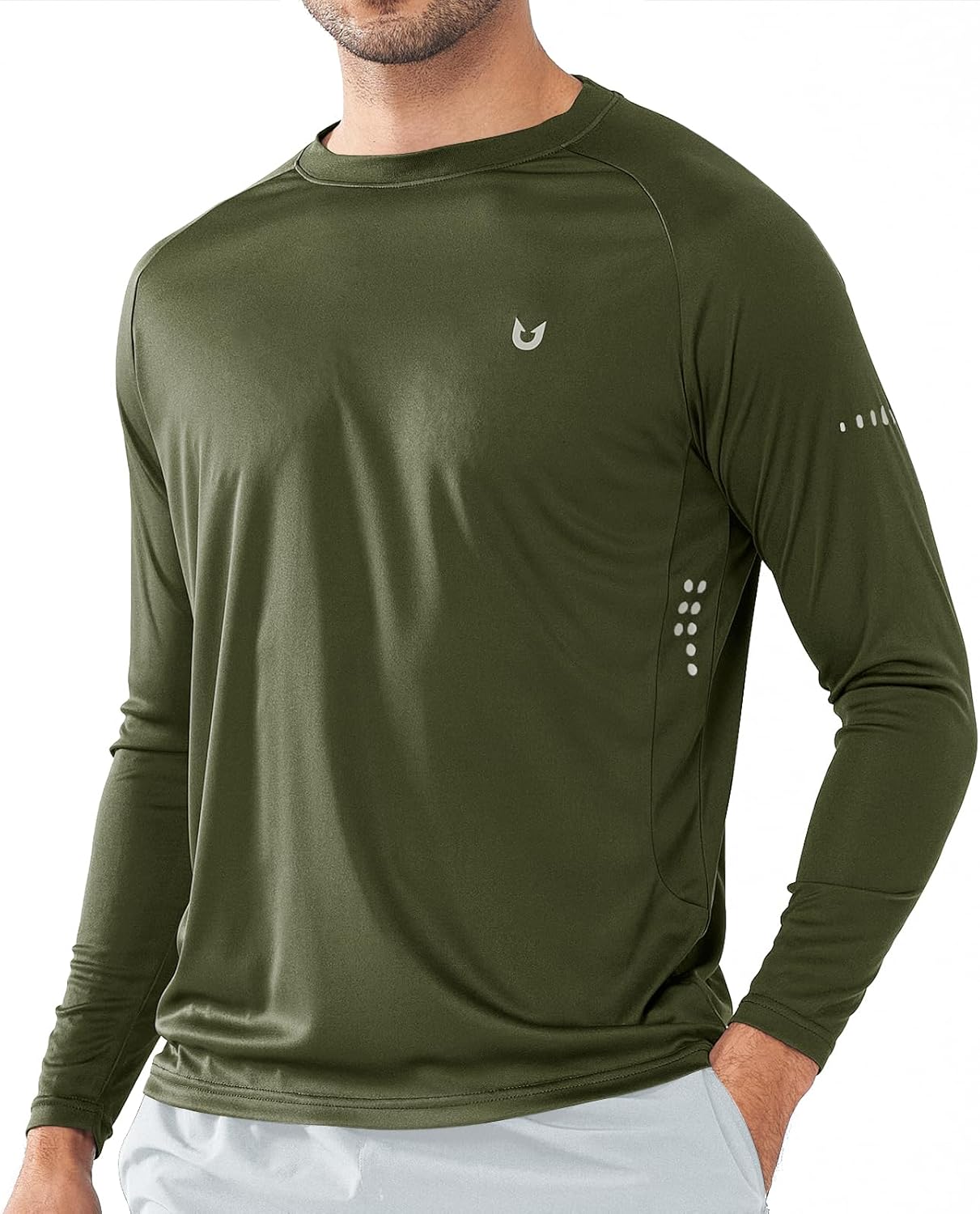 NORTHYARD Men's UPF 50+ Sun Protection Long Sleeve Rash Guard Shirt | Ideal for Athletic Activities