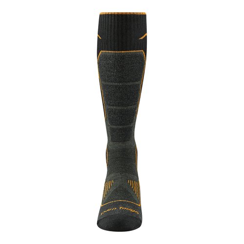 Darn Tough Vermont Men's Hunting OTC Midweight with Cushion w/Padded Shin (2116) - Forest, Large