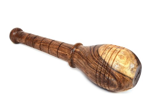 KNK GADA FITNESS BAR INDIAN CLUB BHEEM MACE SHOULDER EQUIPMENT MEEL KARLA KATAI FITNESS DURABLE WOODEN EQUIPMENT (5 to 6 KG)
