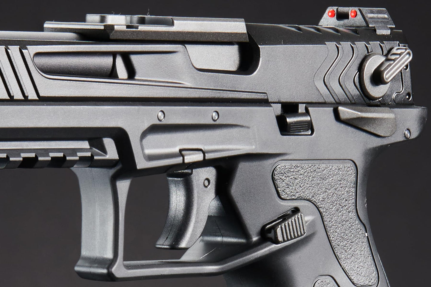 Lancer Tactical LTX Competition GBB Gas Blowback Airsoft Pistol (Black)