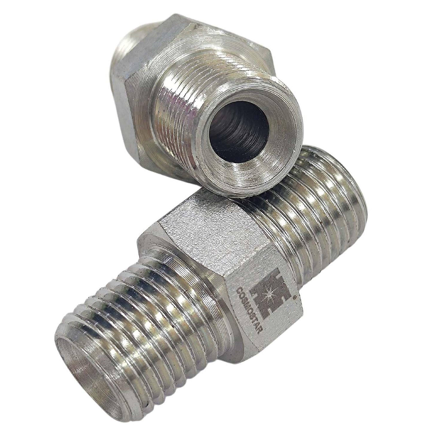 Cosmostar 1/4" x 1/4" Hose Fitting for Connecting 1/4" Airless Paint Hoses, Compatible with 243025-3 pcs(NGG0404S-3P)