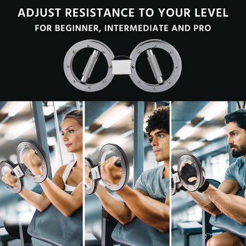 EILISON Rotating Burn Machine 12 LB, Rotating Arm Machine 360 Degree Rotating Grips, Multifunctional Spinning Burn Rotator Machine for Forearm Trainer, Boxing, Workouts