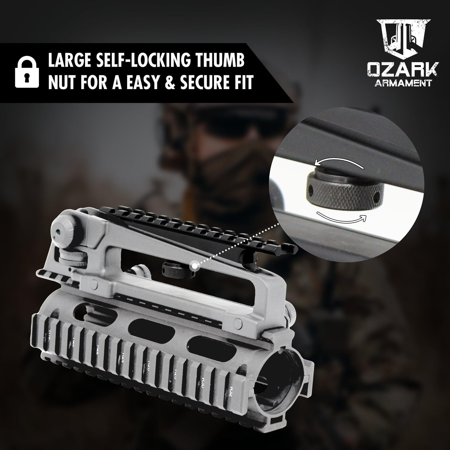 OZARK ARMAMENT Picatinny Scope Mount
