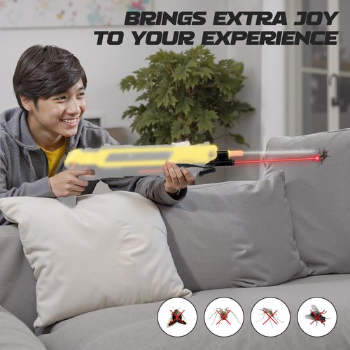 Laser Beam Sight for Bug Salt Gun 4.0,3.0,2.5,2.0 (Only Laser Sight),Adjustable Laser for Fly Gun Salt Shooter,Bug Salt Airsoft Accessories for Indoor and Outdoor