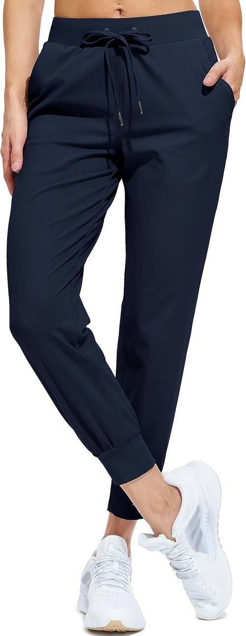 Libin Women's Joggers - Athletic Running Sweatpants with Pockets | Tapered Fit in Petite, Regular, Tall