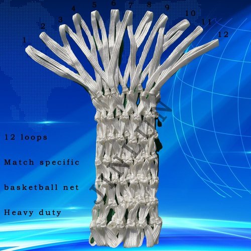 Heavy-Duty Basketball Net by Outdoor | 12 Loops for Competition Standard Performance