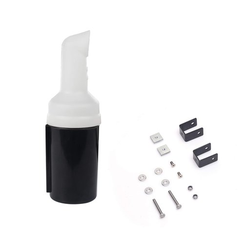 NOKINS Golf Cart No Drilling Sand Bottle for EZGO Club Car Yamaha, Divot Filler Sand Bottle Assembly with Rattle Proof Holder for Golf Carts (Set of 1)