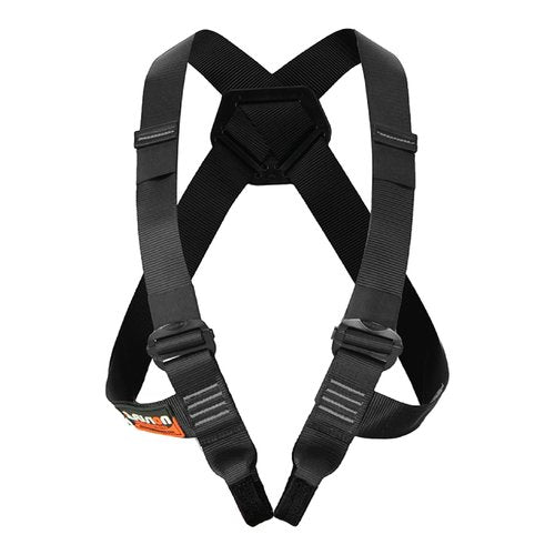 Fusion Chest Harness Climb Stika - (5,000 LBS Rated) Heavy Duty Chest Harness for Hiking, Tree Climbing, Ziplining, Rock Climbing, Rappelling