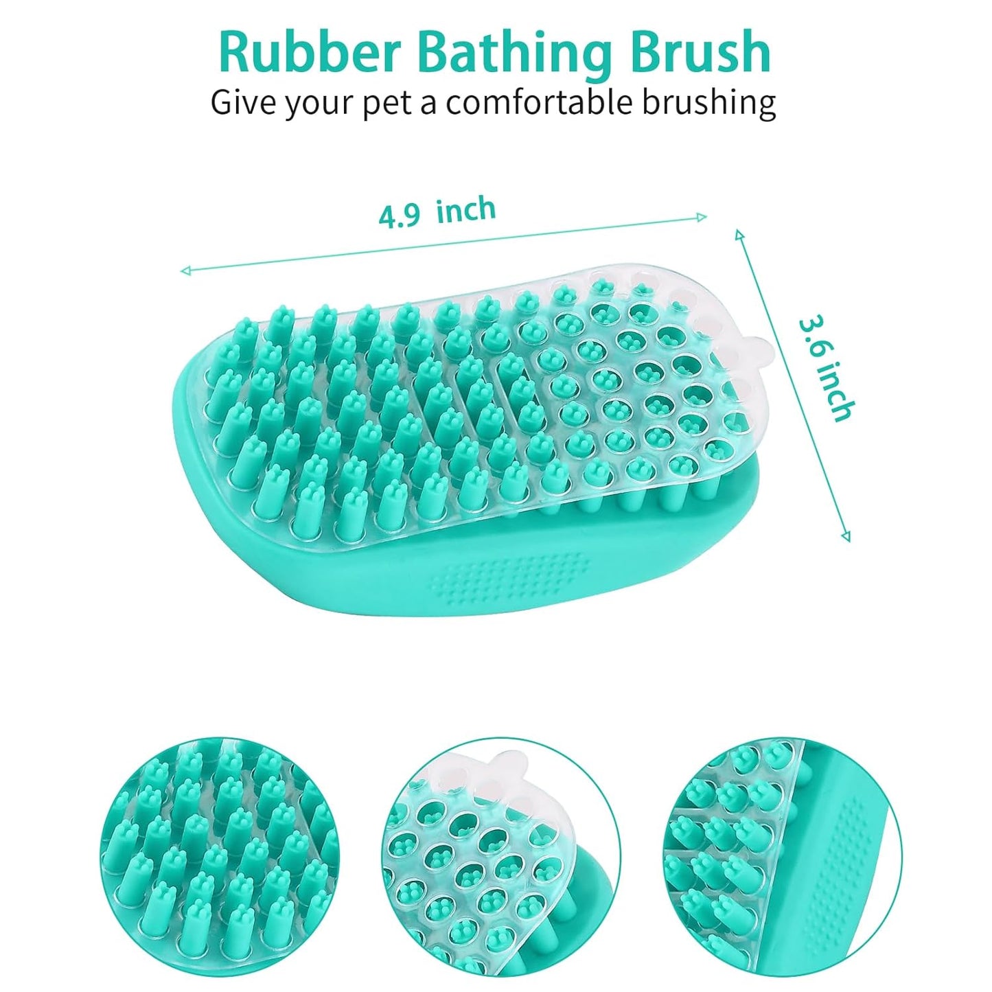 Skiennix Self-Cleaning Slicker Brush Set - Professional Grooming Tools for Dogs & Cats | 5-Piece Kit