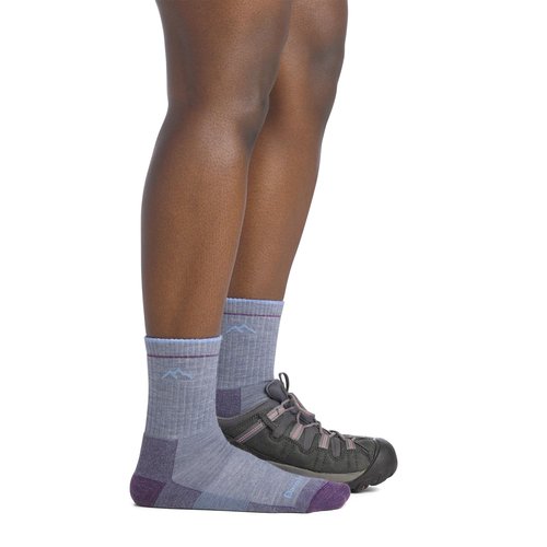Darn Tough Women's Hiker Micro Crew Midweight with Cushion Sock (1903) - Light Denim, Small