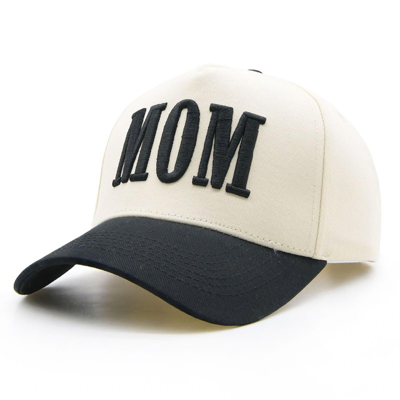 YQZUWUXE Womens Mom Trucker Hat, Vintage Snapback Mama Baseball Cap, Trendy New Mom Gifts 2026 Mothers Day Outfits for Mommin Black