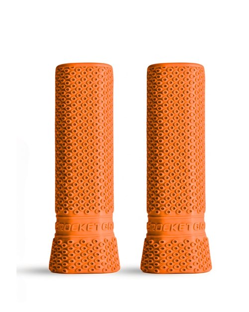 ROCKETGRIP Octopus Padel Grip (2-Pack) – Soft Silicone Undergrip for Padel Racket – Cushioned, Sweat-Resistant Fit for Padel Racquet – Vibration Dampening Padel Accessory (Orange)