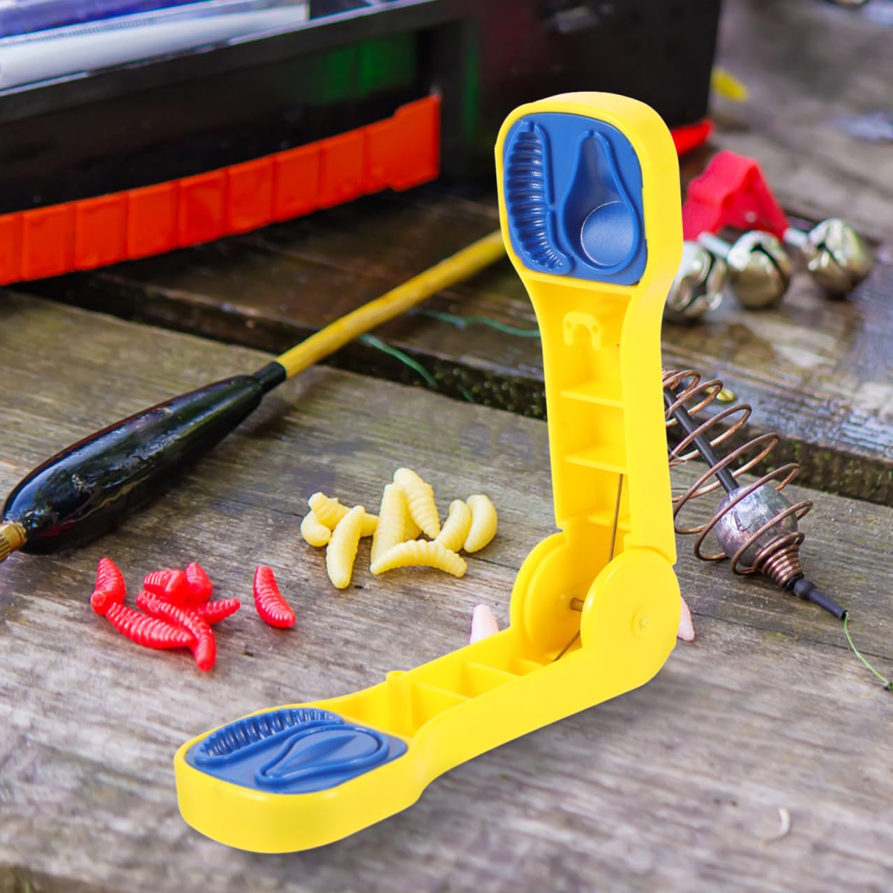 POPETPOP Carp Bait Shaping Tool – 3.93x1.18In Yellow Reusable Plastic Mold