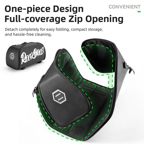 ROCKBROS Bike Bags for Bicycle Rear rack - 12L/15L Bike Ebike Trunk Pannier Saddle Bag with Shoulder Strap for Commuter Travel Outdoor Accessories Gear