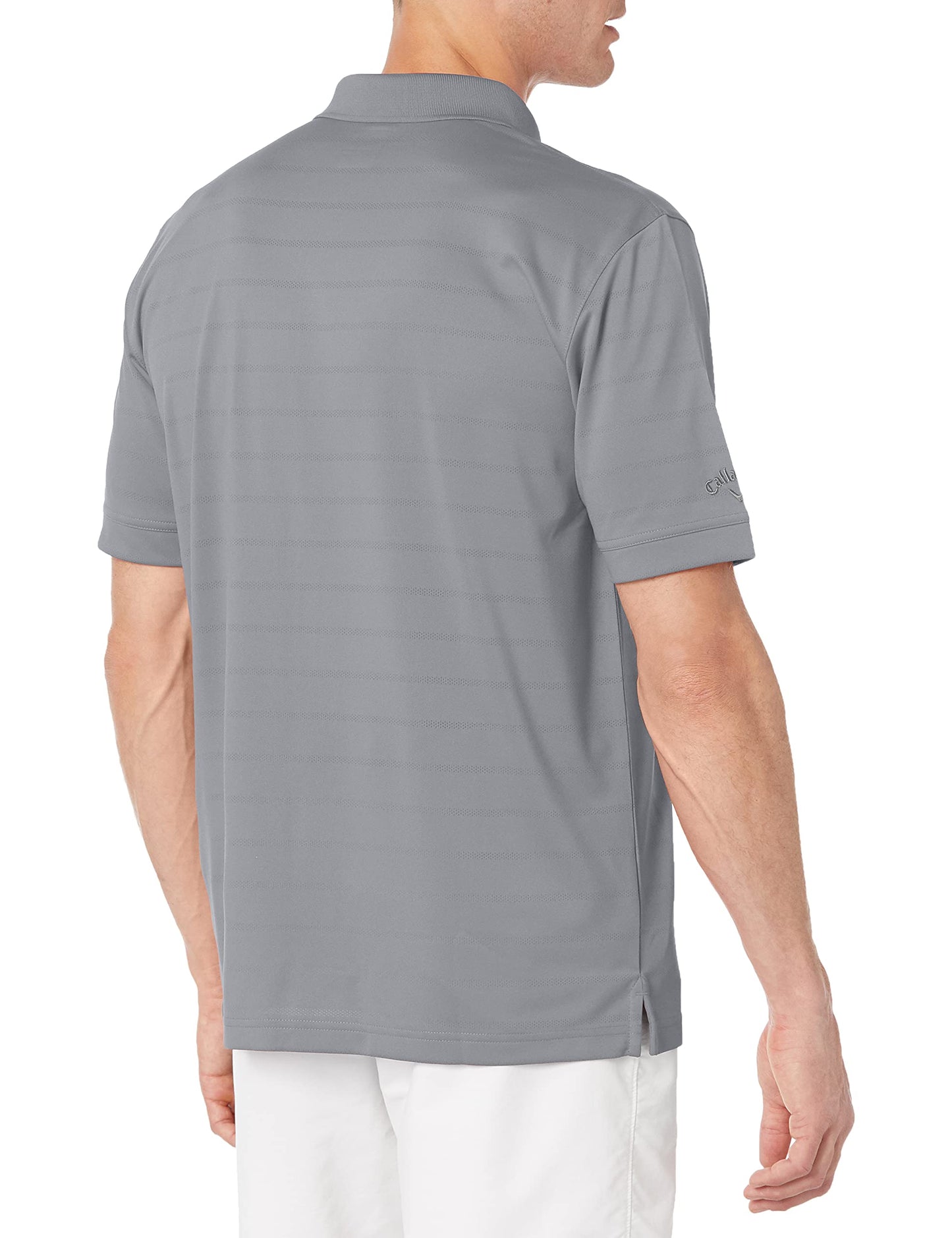 Callaway Men's Short Sleeve Opti-Dri Performance Golf Polo Shirt, Stretch, Moisture-Wicking (Available in Big & Tall), Quiet Shade, Large