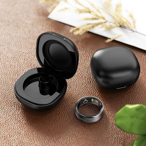 Compatible for Herz P1 Smart Ring Rapid Charging Case, Magnetic Smart Ring Charging Case Charging Box Small Portable Charger for Smart Rings(Magnetic Case. Not Wireless Charging!)