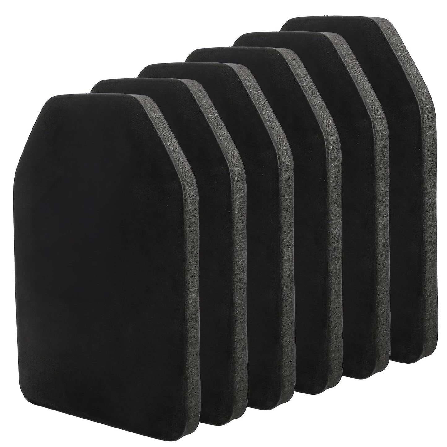 Covzoe 6 Pieces Vest Inner Plate, 12 x 9.4 x 0.8 Inch Lightweight EVA Vest Liner Foam Pad, Protective Pad Cushions Foam Shock Plates for Strength Training, Running, Plate Carrier