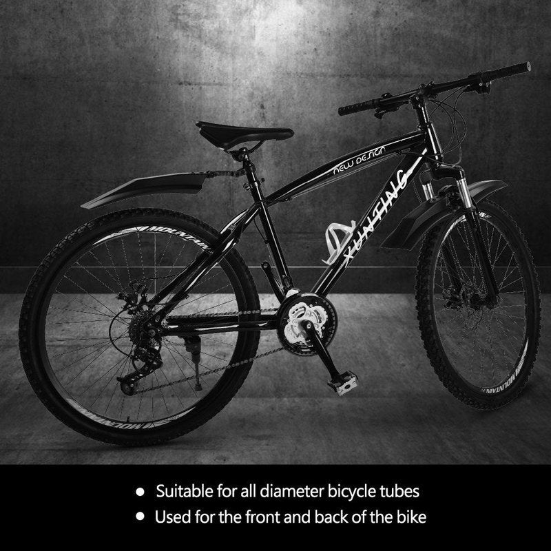 SolUptanisu Fat tire fenders,Bike Mud Guard,ycle Front Back Rear Tire Mud Guard Kit Quick Release Mudguard for Outdoor Cycling