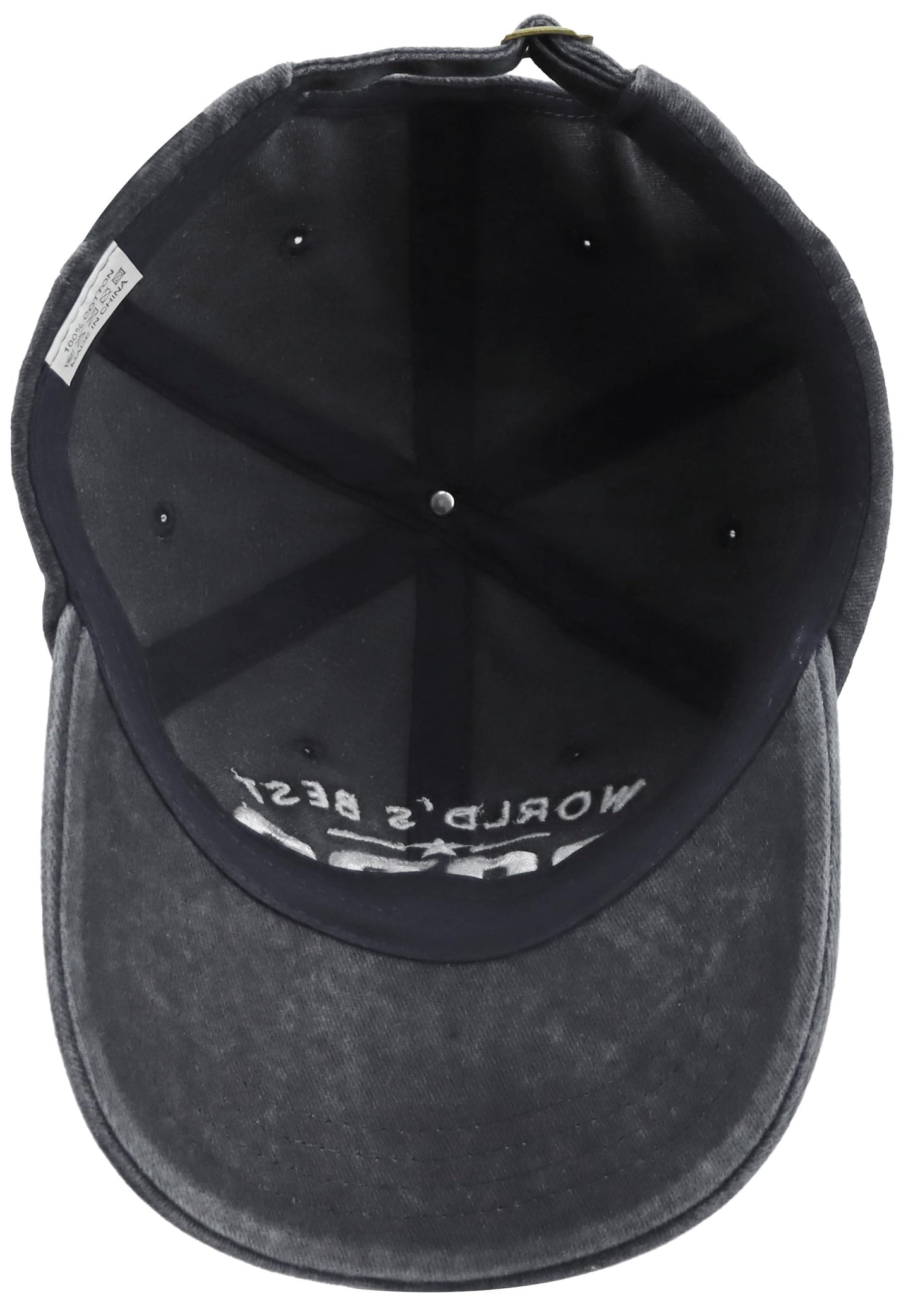Pops Gifts for Men, World's Best Pops Papa Hat, Pop Pop Accessories Baseball Cap, Retirement Father's Day Birthday Gifts for Dad Pappy Hubby Grandpa Black