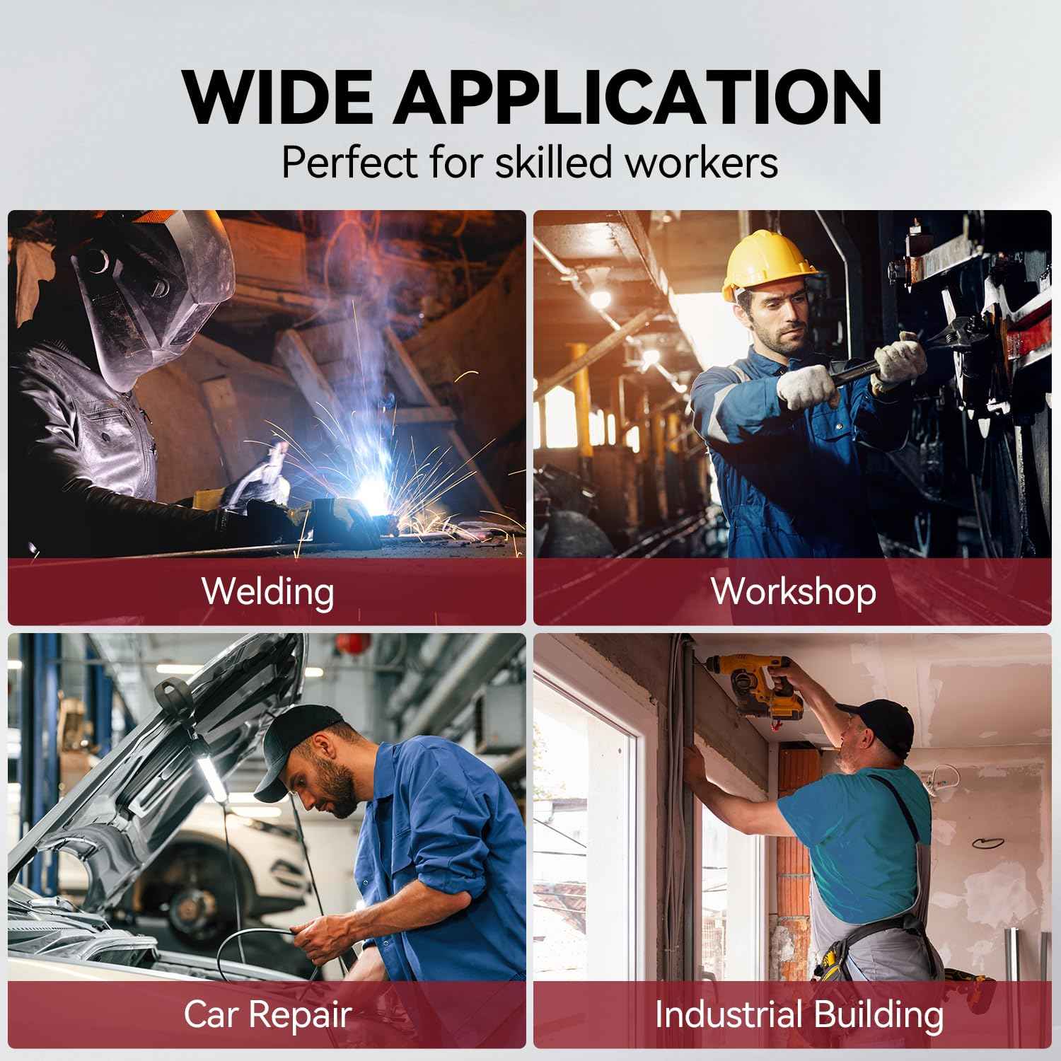 ARCCAPTAIN Reversible Welding Cap, 8 Panel Protective Welders Cap, 10 oz Fireproof Cotton Comforts for Safety and Protection While Welding to Men Women, Black, 7 1/4