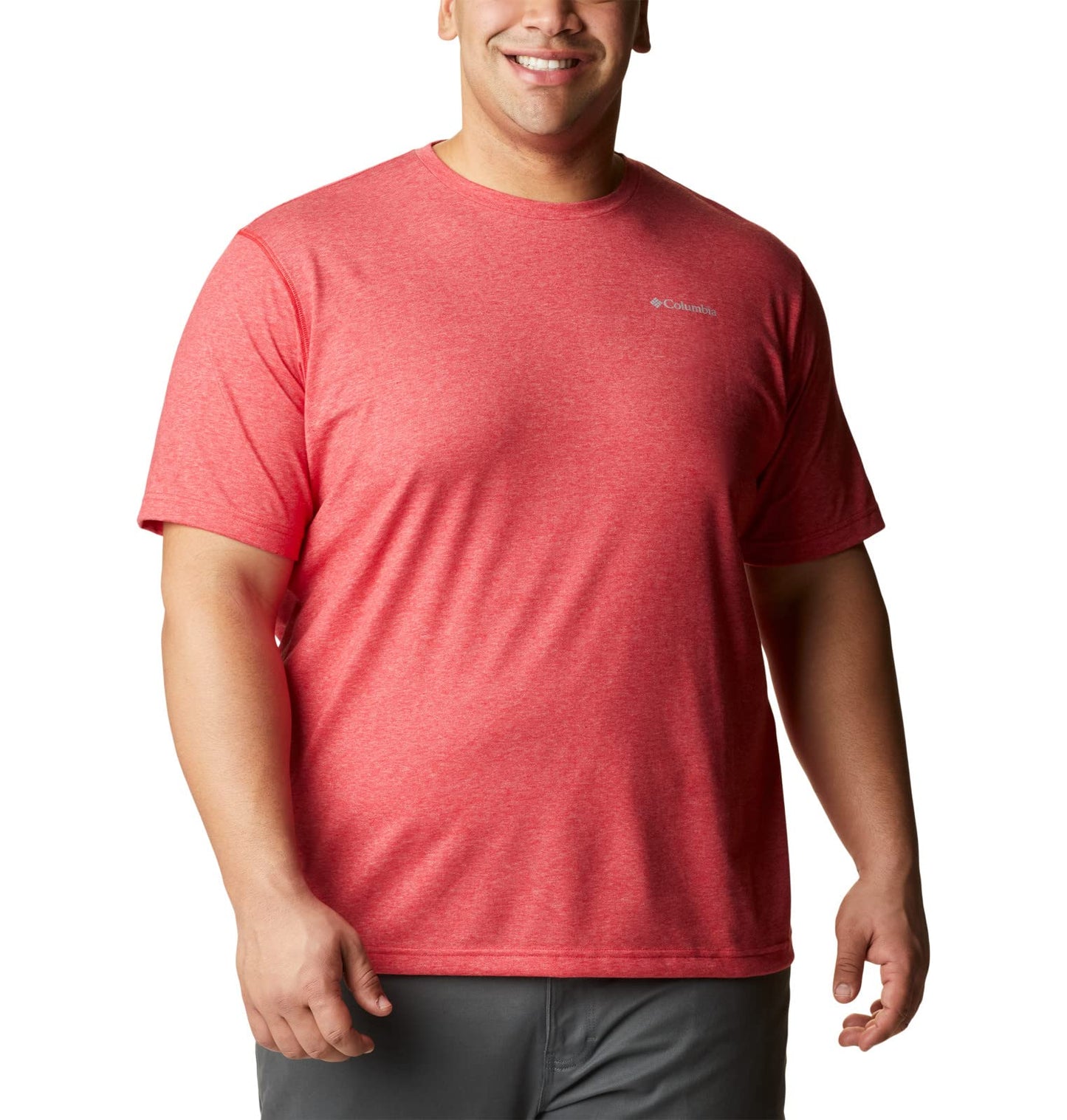 Columbia Men's Thistletown Park Crew, Mountain Red Heather, Medium