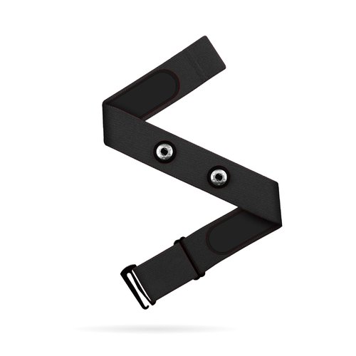 Frontier X Replacement Heart Rate Chest Strap, Compatible with Frontier X2 Wahoo Tickr Polar Garmin HRM Coospo - Heart Rate Monitor Strap Replacement (Black, Small)