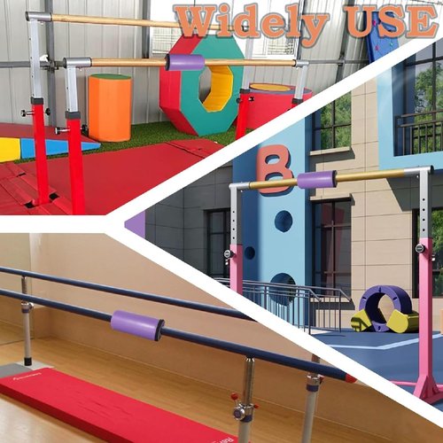 Palhyte Gymnastics Bar Pad,Gymnastics Bar Mat, for Uneven Bars, Horizontal Bars, Parallel Bars,Ballet Bars.Protective Sleeve for Gymnastics Bar, Most Children's and Adult Gymnastics Bars (Pink,)