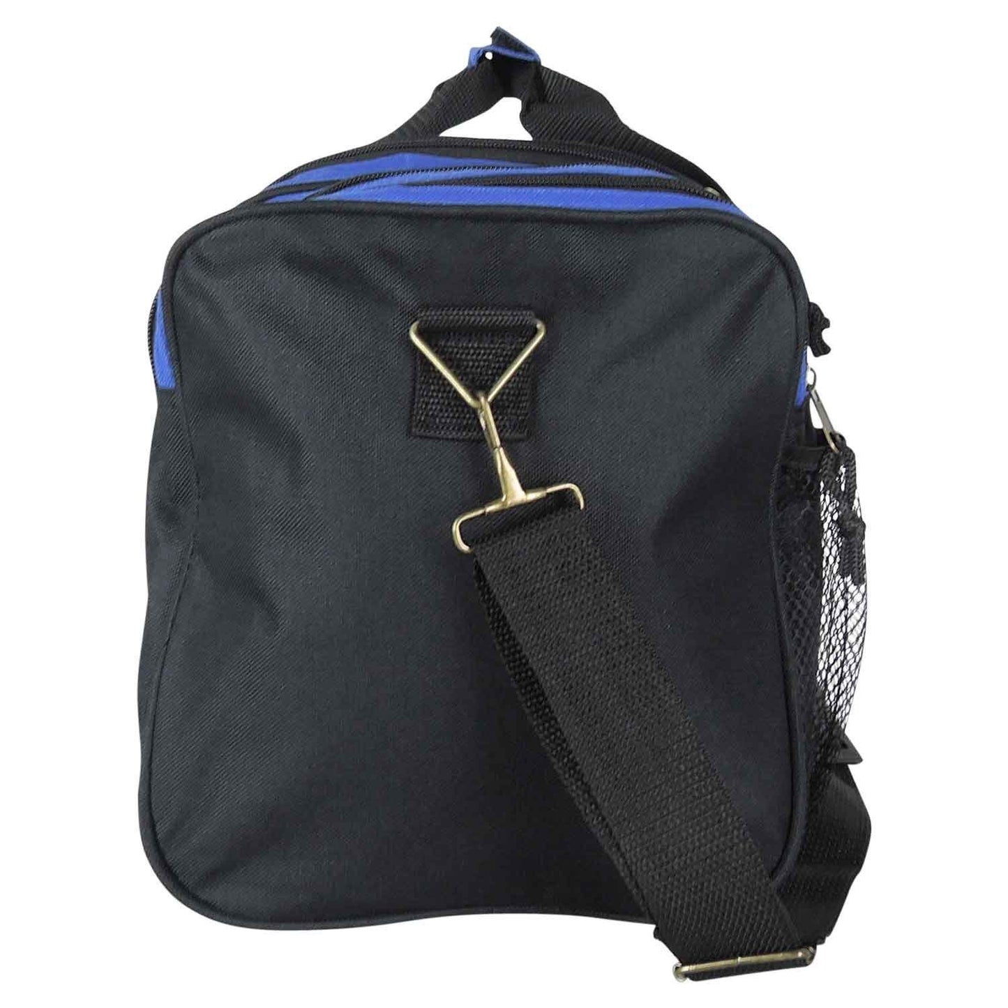 DALIX 20" Sports Duffle Bag w Mesh and Valuables Pockets Travel Gym (Royal Blue)