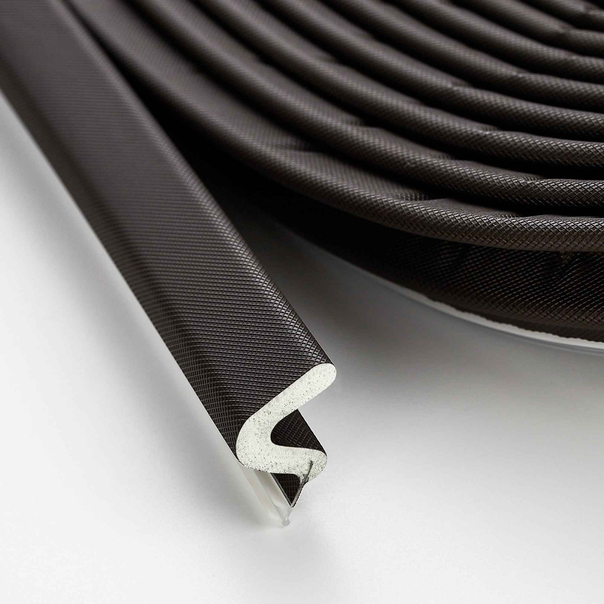 Weather Stripping Door Seal Strip Soundproof Q Foam Weather Stripping for Door Frame, Exterior Door Weather Stripping for Large Gap, Easy to Install（Brown, 21FT