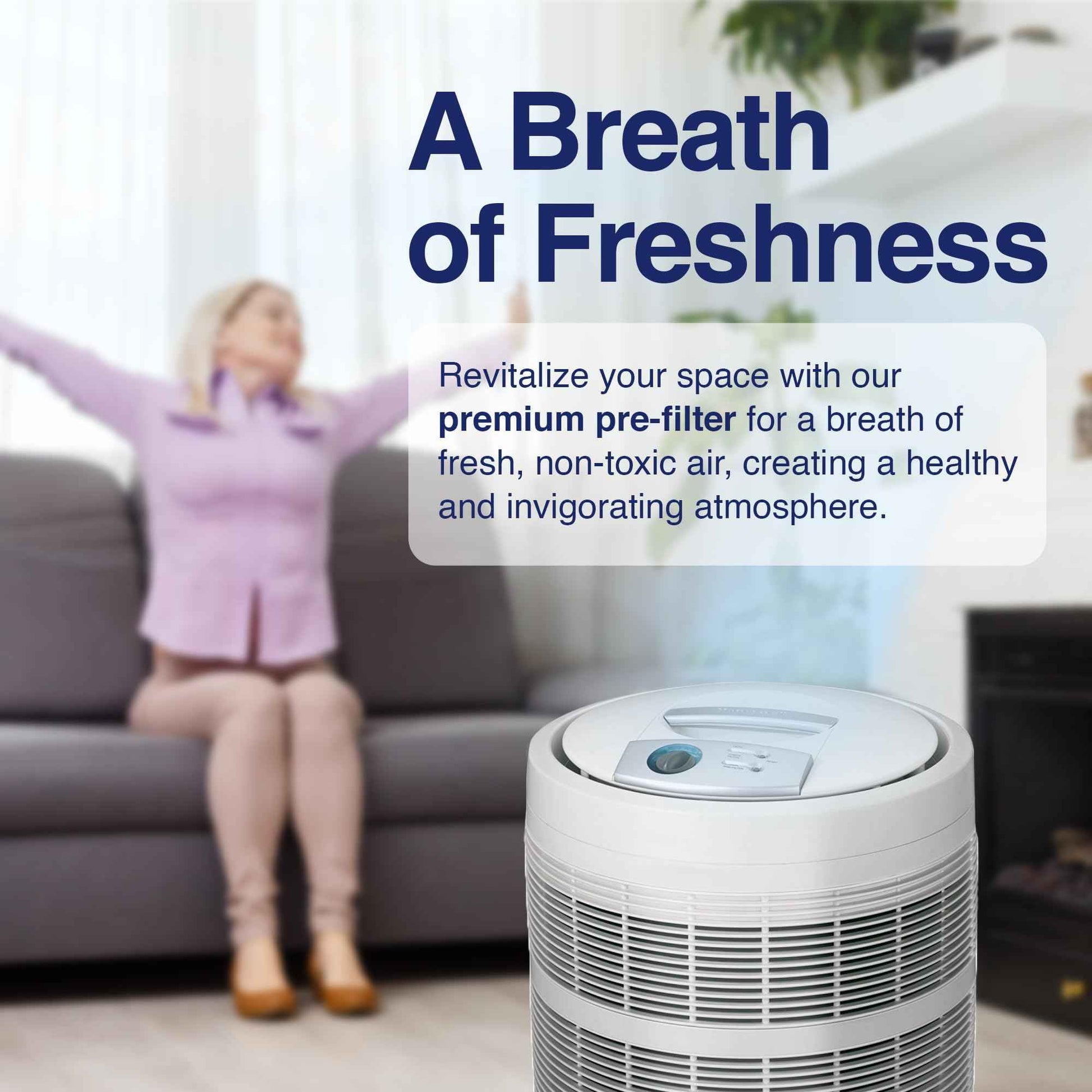 ID Air Systems: Replacement Pre-Filter Compatible with Honeywell 50250 Air Purifier – Fits Models Using True HEPA Filters – Activated Carbon and Zeolite for Odor Control (2 Pack), Made in USA