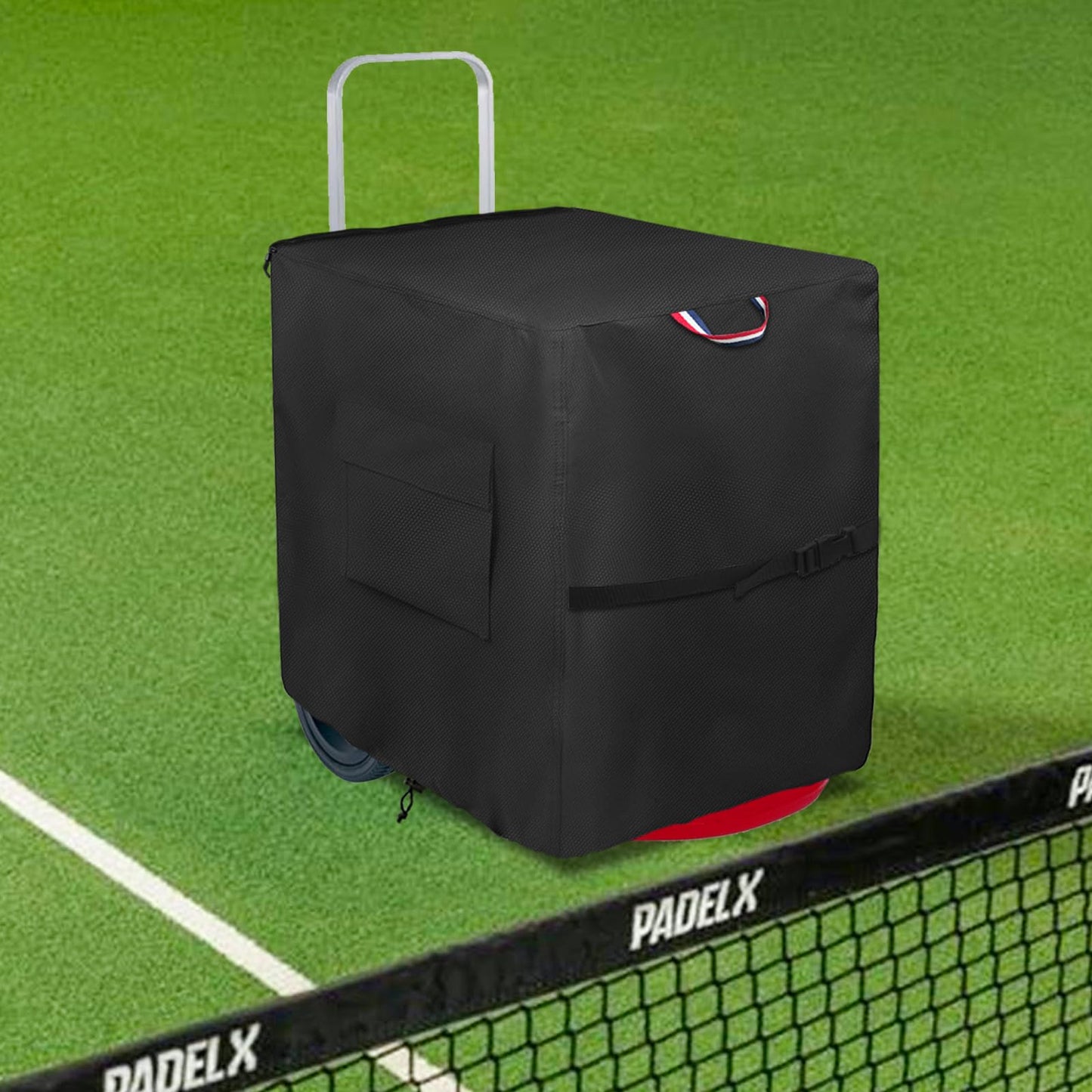 Youkaver Tennis Ball Machines Cover with Plush Linner & Tennis Ball Launcher Cover - Fits Most Tennis Tutor Machines,All-Weather Durable Protection