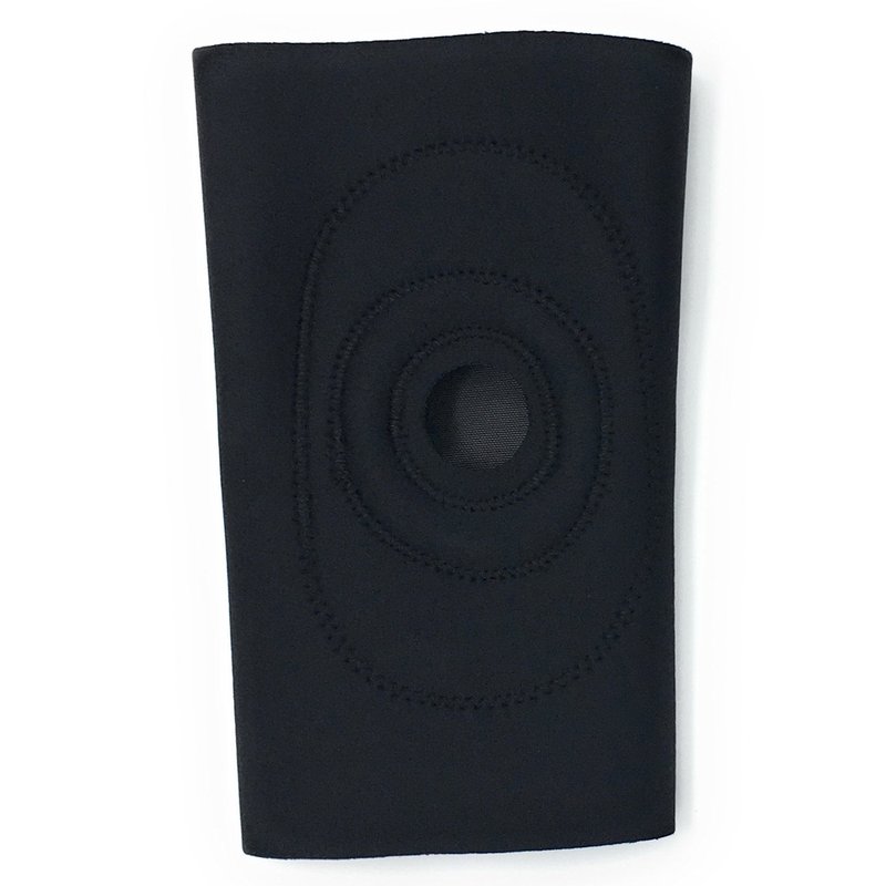 OTC Knee Support, Encircling Stabilizer Pad, Neoprene, Black, X-Large