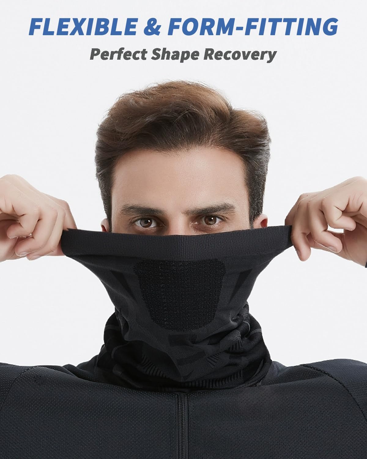 Skiennix Winter Neck Gaiter | Windproof Face Cover Mask for Men & Women - Cold Weather Sports