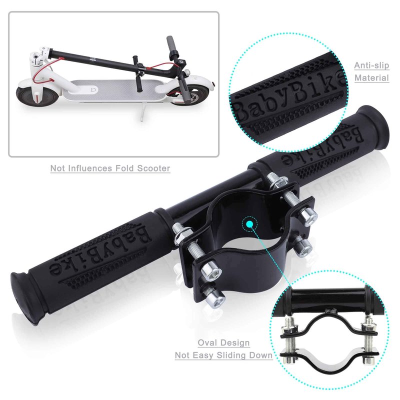 TOMALL Scooter Children's Handlebar Adjustable Grip Bar Safe Holder Kids Handrail for Xiaomi M365 Scooter