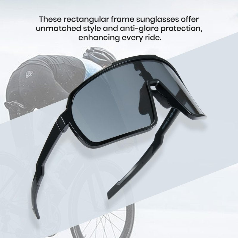 Cyxus 25g Wraparound Cycling Running Sports Glasses Men Women TR90 Sunglasses MTB UV400 Protection 1258