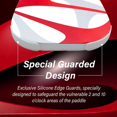 Kasaca Sport Premium Pickleball Paddle T700 Carbon Fiber, 16mm Thickness, Air Open Throat, Enhanced Spin & Control, Edgeless Design with Edge Tape, Durable & USAPA Approved (Aero Swift Red 2.0)