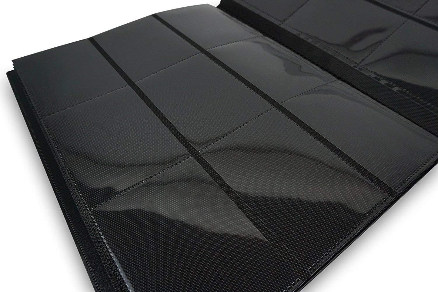 Vault X 9 Pocket Trading Card Binder - Holds 360 Cards | Standard Size, 20 Side-Loading Pages (Black)