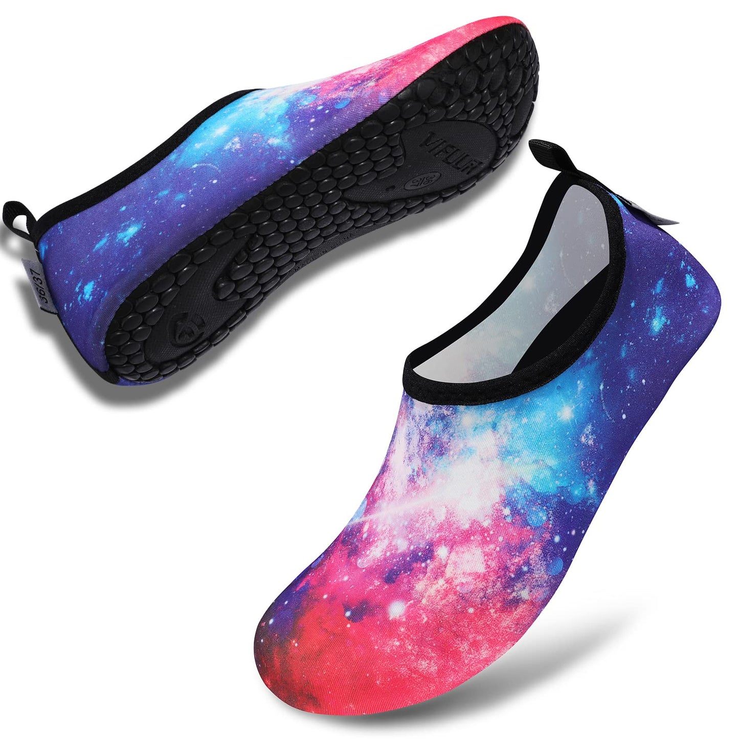 VIFUUR Water Sports Unisex Shoes StarryRed - 5.5-6.5 W US/ 4.5-5.5 M US (36-37)