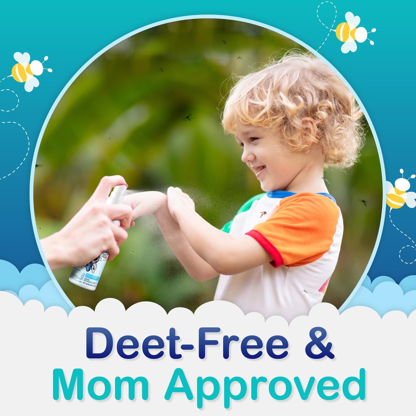 Ms. Pixie’s Baby & Toddler Mosquito Repellent – DEET-Free Insect Repellent for Babies & Toddlers, Gentle Outdoor Protection, 6 oz