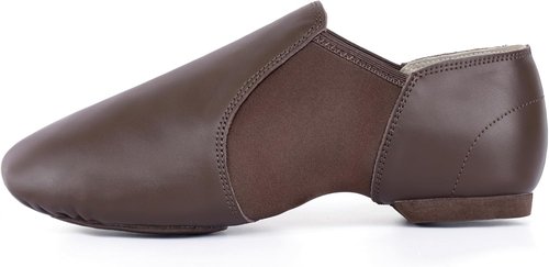 Linodes Jazz Shoes | Unisex Leather Slip-On Dance Footwear for Men & Women