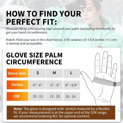 **Uncn Heated Gloves - Fingerless Touchscreen Design for Men & Women | Rechargeable 3.7V 3000mAh Battery for Winter**