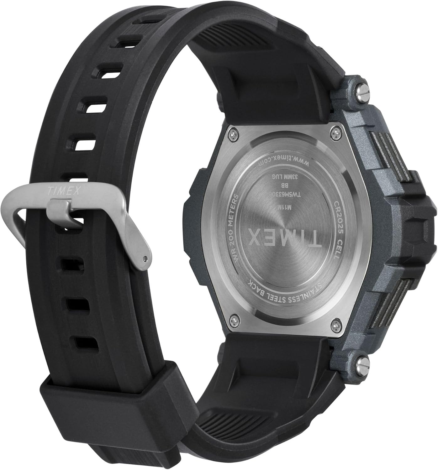Timex Unisex Digital Watch - 52mm Size with Easy-to-Read Display and Durable Design
