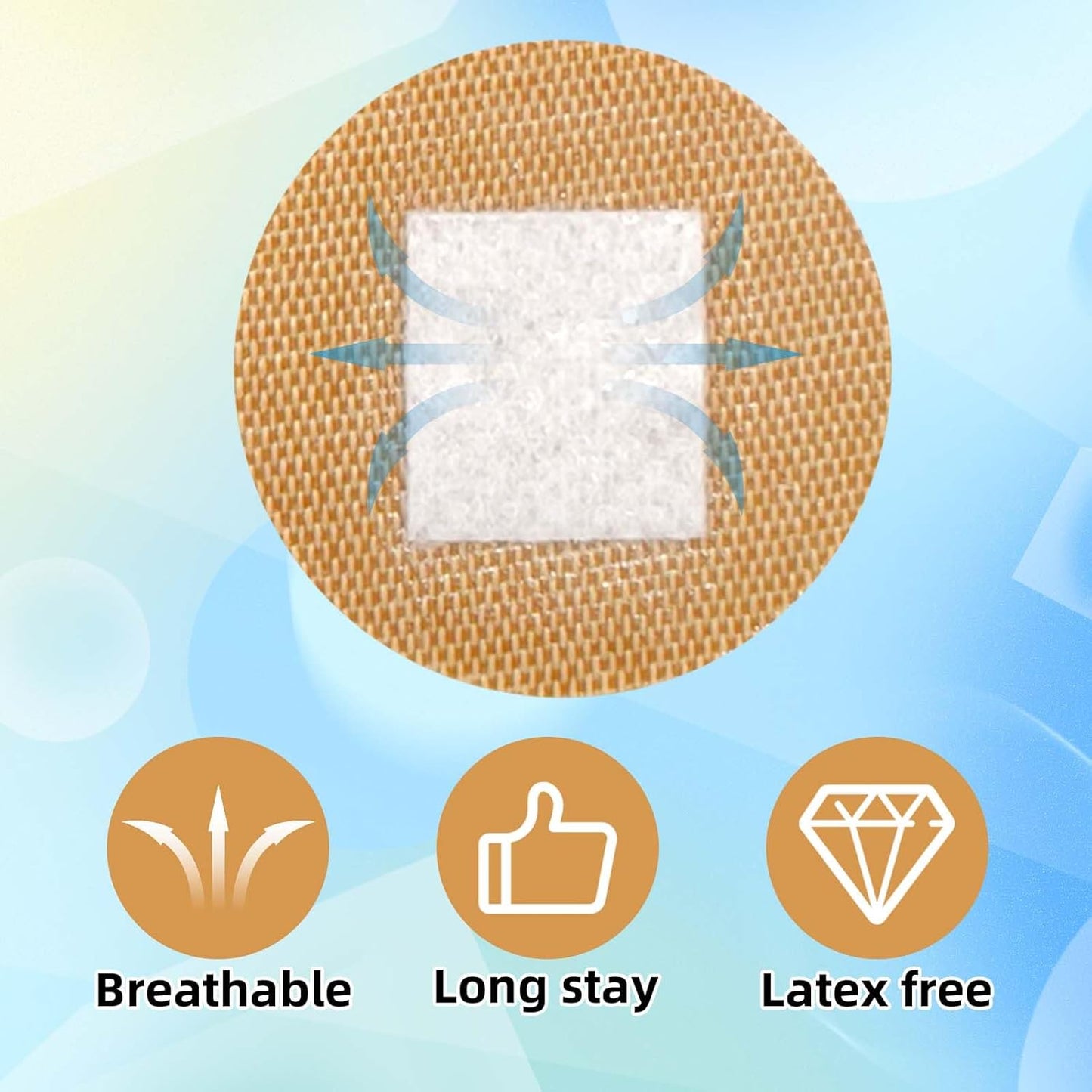 Regine Switzerland Round Spot Bandages - 300 Pcs Skin-Friendly Adhesive Dots for Sensitive Skin | 0.87in