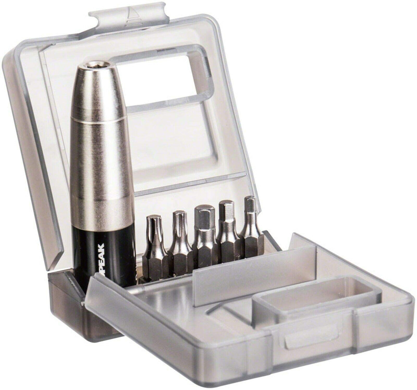 Topeak Nano TorqBox X – Compact Adjustable 2–6 Nm Torque Socket with 5 mm Allen Compatibility, Precision Bits & Protective Carry Case