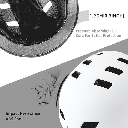 Bavilk Bike Helmet - Adjustable Multi-Sport Protection for Kids & Adults | 3 Sizes Available