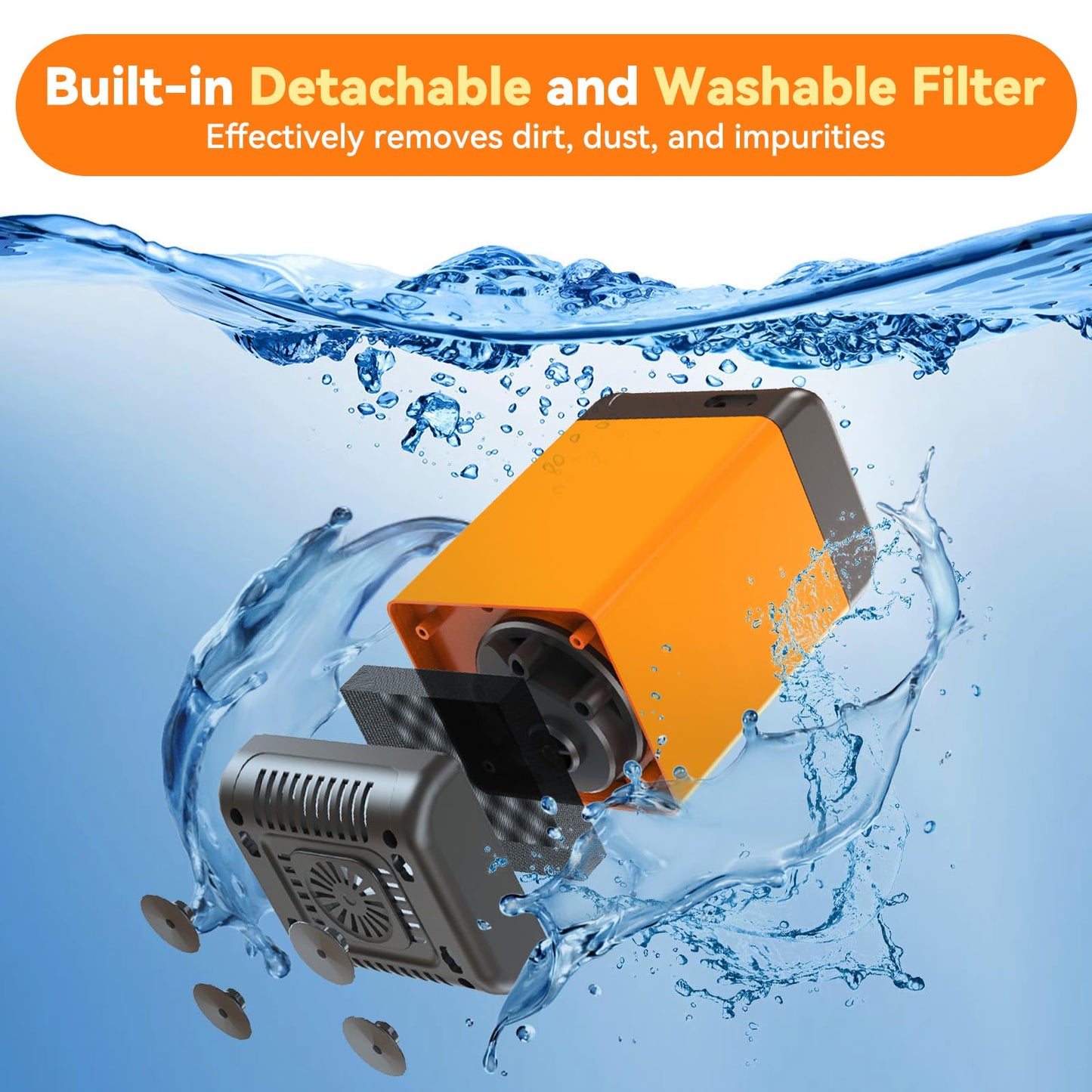 FIRINER Portable Camping Shower, 7800mAh Rechargeable Outdoor Shower Kit with Heater, Intelligent LED Display, IPX8 Waterproof, Portable Shower for Camping, Outdoor, Travel, Car Washing, Pet Bathing