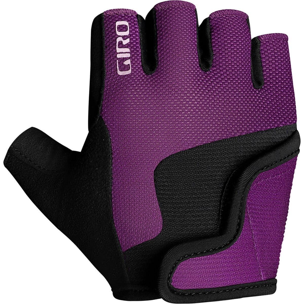 Giro Bravo Jr Youth Road Cycling Gloves -Throwback Purple (2024), Large