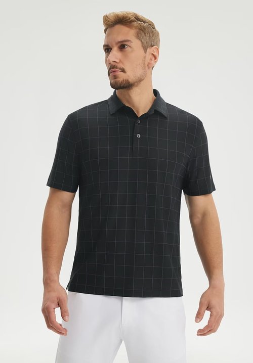 M MAELREG Men's Golf Shirts - Lightweight Short Sleeve Polo with Moisture Wicking & UPF 30+ Protection